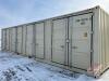 K145. 40' Shipping Container with side and End Doors (A) S/N 673