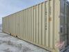 K145. 40' Shipping Container with side and End Doors (A) S/N 673 - 8
