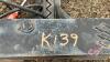 K139. Easy Man Skid Steer Tree & Post Puller - 4