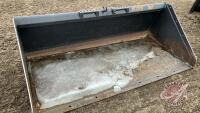 K139. 80&rdquo; Skid Steer Snow Bucket