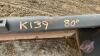 K139. 80&rdquo; Skid Steer Snow Bucket - 2