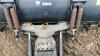 K139. 10ft Bobcat skid steer blade with hyd angle (6' with two 2' extensions) - 3