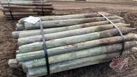 K134. .6' 4-5" Used fence posts B