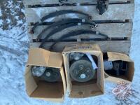 K108. Shackel&rsquo;s, springs, hub assembly, hub with break drum
