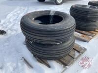 K143. 9.5L-15 Galaxy Rib Implement tire. N