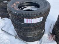 K143. Road Rider ST225/75R15 Tires. B