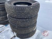 K143. Used P225/70R17 General Grabber Tires. A