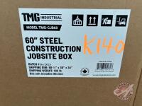 K140. TMG-CJB60 Construction Job Site Steel Storage Boxes