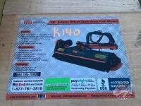 K140. TMG-TFMO50 50" Ditch Bank Flail 3 PT Mower