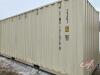 K114. 20' Shipping Container with end doors D s/n50030