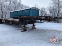 K96. 2004 53' Manac semi trailer- step deck, VIN# 2M513161641093701, OWNER: Scott Brothers Livestock LTD, SELLER: FRASER AUCTION__________________________________________ **TOD**
