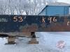 K96. 2004 53' Manac semi trailer- step deck, VIN# 2M513161641093701, OWNER: Scott Brothers Livestock LTD, SELLER: FRASER AUCTION__________________________________________ **TOD** - 2