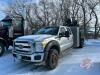 K153. 2013 Ford F550 XLT Super Duty Crane Truck , VIN# 1FD0W5HT0DEB48583, 264,893 kms showing, OWNER: Silver Hills Ventures LTD, SELLER: FRASER AUCTION ____________________________________________ *TOD* *SAFTIED*