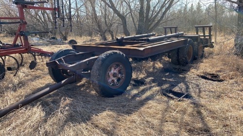 HD tandem axle wagon with beavertails, NO TOD