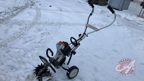 K125. Stihl MM55 garden tiller