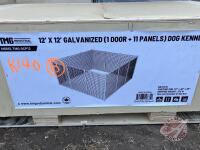 DCP12 Dog Kennel 12&rsquo;x12&rsquo; (1 door +11 Panel. B