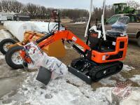 K140 New TMG Compact Mini Excavator MVE08, S/N P1759V250911