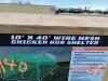 Large Chicken Coop Run Shelter, TMG-CRS1040 - 2
