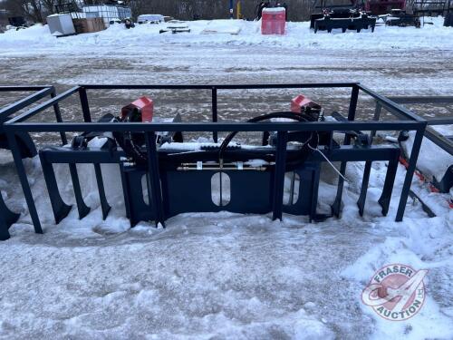 84" Skid Steer Rock Skeleton Grapple Attachment, TMG-SG84