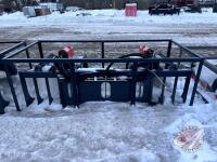 84" Skid Steer Rock Skeleton Grapple Attachment, TMG-SG84