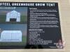 8&rsquo; x 13&rsquo; Greenhouse Grow Tent w/20 Mil Ripstop Leno Mesh PVC Cover,TMG-GH813 - 2