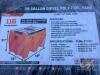 116 Gallon Diesel Poly Fuel Tank, TMG-DFT116 - 2