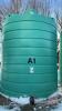 A1 Enduraplas 10,000 US gal poly liquid tank with valve (Seller has access to Telehandler and lift jig to load BUT only for 2 days. Buyer must call Andrew for dates and times for loading. If cant come on set days buyers responsible to load themselves. Mus