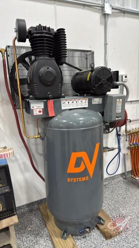 DV Systems Devair up right air compressor