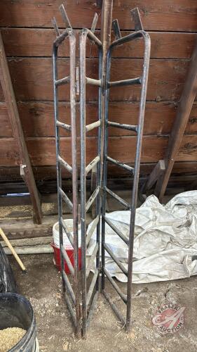 Light duty trifold steel ramps