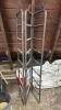 Light duty trifold steel ramps