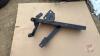 Crop divider mounting bracket for CaseIH sprayer