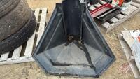 Standard poly auger hopper