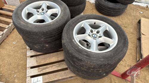 Bridgestone 235/65R17 on BMW rims (LL)