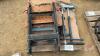 (Pallet GG) Sawhorses, roller stands, corded drill Pallet GG - 2
