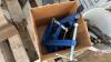 Pallet of toolbox trays, welding clamps, leaf blower, and c clamps Pallet O - 8