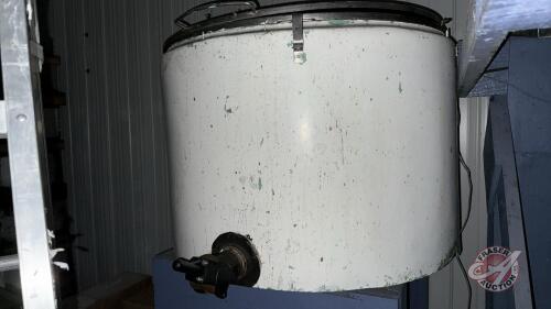 2-1/2 drum stainless steel honey tank