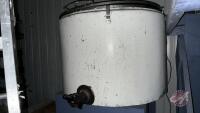 2-1/2 drum stainless steel honey tank