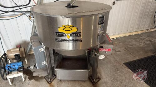 Cook & Beals Spin Float wax separator with electronic drive