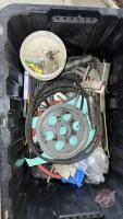 Bin of extracting line parts