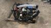 2" Honda pump with sugar hoses and filling nozzle mounted on pallet - 2
