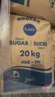 pallet of 55 bags of sugar (Bid is per bag)