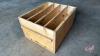 NUC Box "NO LID" (wax dipped, 4x2 frame)