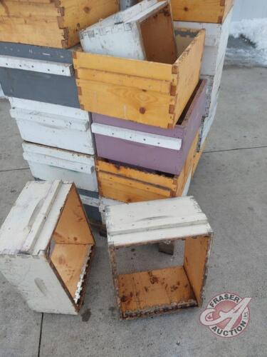 Honey Super (Empty Ring No frames), Std Deeps with cleats and spacers for 8-frames