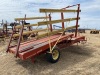 *NH 1002 bale wagon - 6