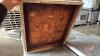 Lid (wood frame metal top) - 4