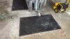 Rubber mats (2)3x5 (1) 10x3 (sells as a lot) - 2