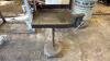 Shop table w mounted vice