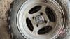 25x8-12 Mudlite tire on ITP 4-bolt Yamaha Wolverine rim - 4