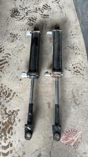 Pair of hyd cylinders (no hoses)