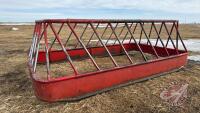 15&rsquo; Ranchers Welding 2 bale feeder (Red) Unit E